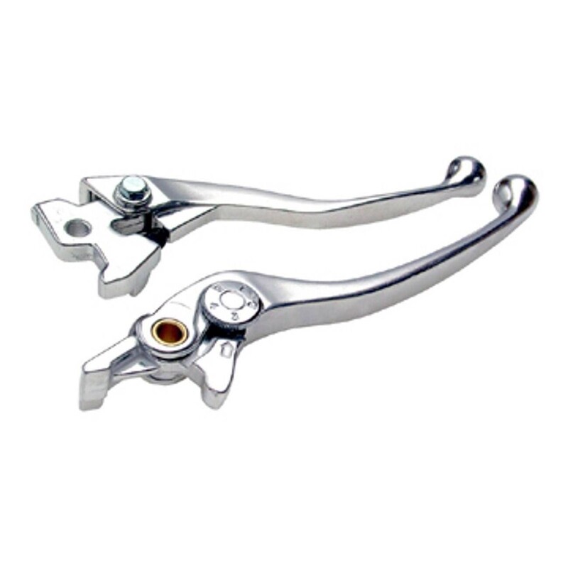 Polished Brake Lever for Kawasaki KL650C Versys 650 14