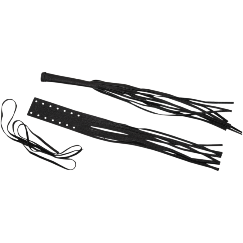 Drag Specialties Fringed Leather Lever Covers