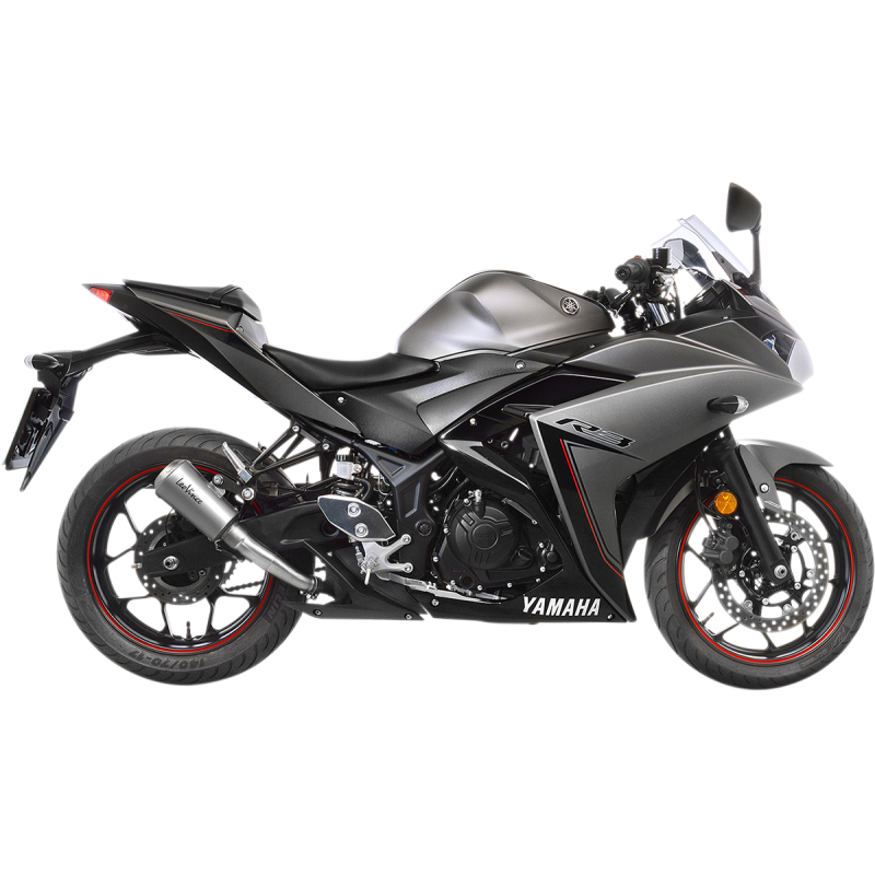 LV-10 Stainless steel Slip-On for YAMAHA MT-03 16-21, YZF-R3 15-21