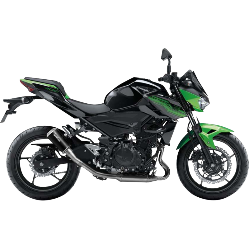 LeoVince LV-10 Black Stainless Steel Slip-On Exhaust