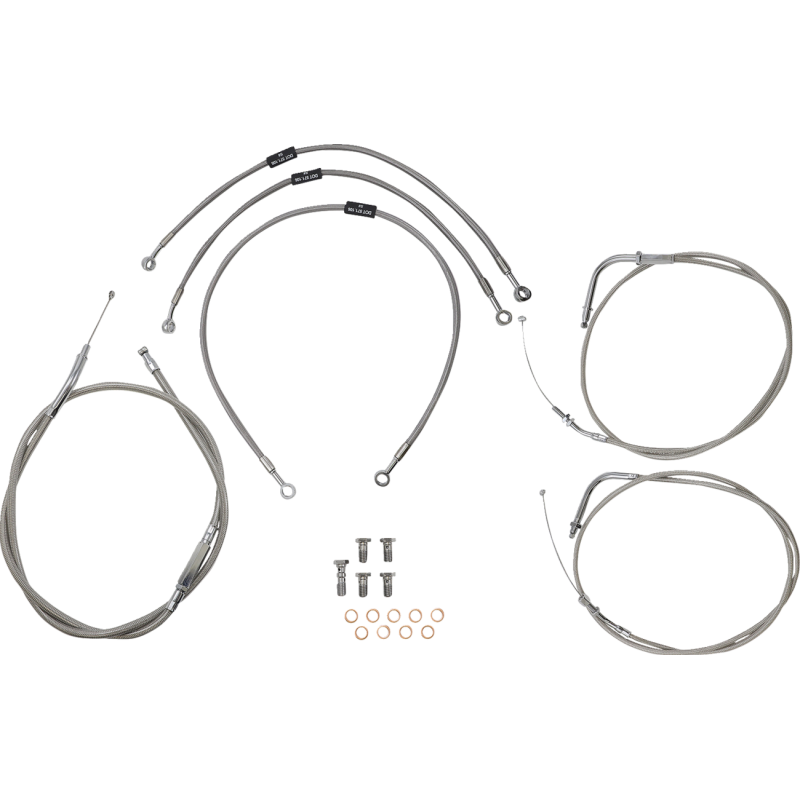 Handlebar Cable and Line Kit for 12" to 14" Bars