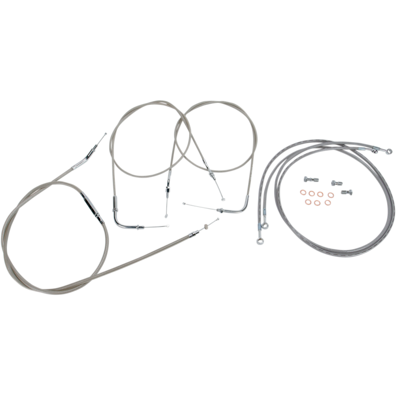 Handlebar Cable and Line Kit for 15" to 17" Bars