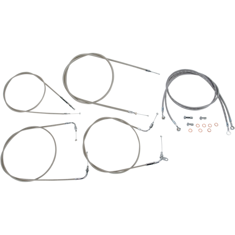 Handlebar Cable and Line Kit for 15" to 17" Bars