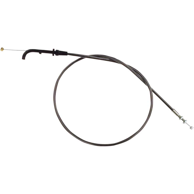 Black Pearl Throttle Push Cable - Stock Length