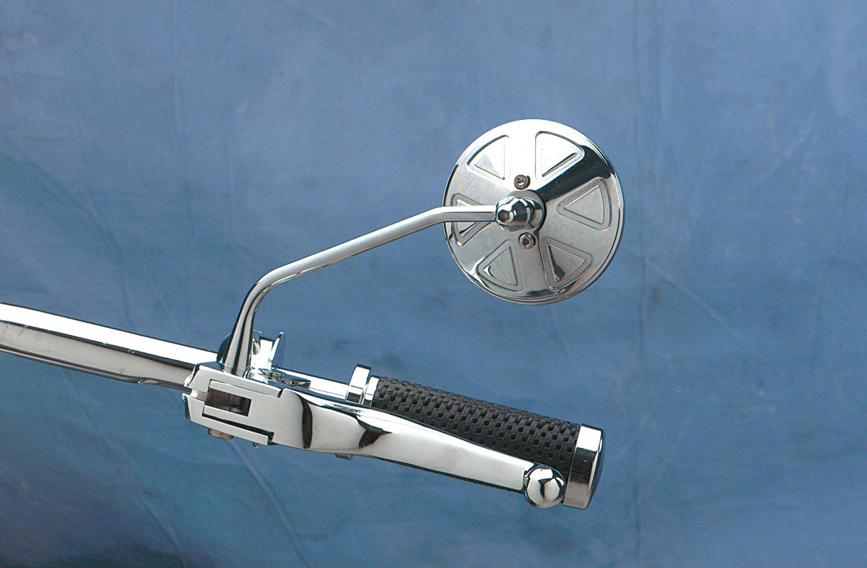 Drag Specialties Drag-Ness Round Series Mirrors