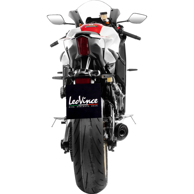 LV ONE EVO Stainless steel Exhaust for YAMAHA MT-07 21-24, XSR700 21-23, YZF-R7 21-23