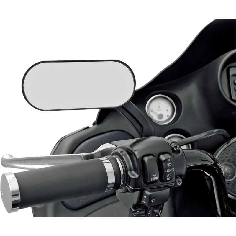 Drag Specialties Don Hotop Oval Mirrors