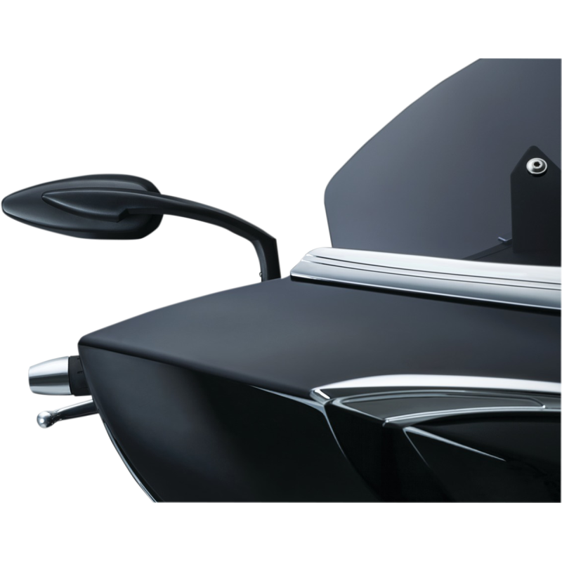 Teardrop Mirror - Satin Black