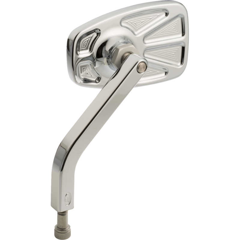 No. 8 Cafe Mirror - Chrome, left