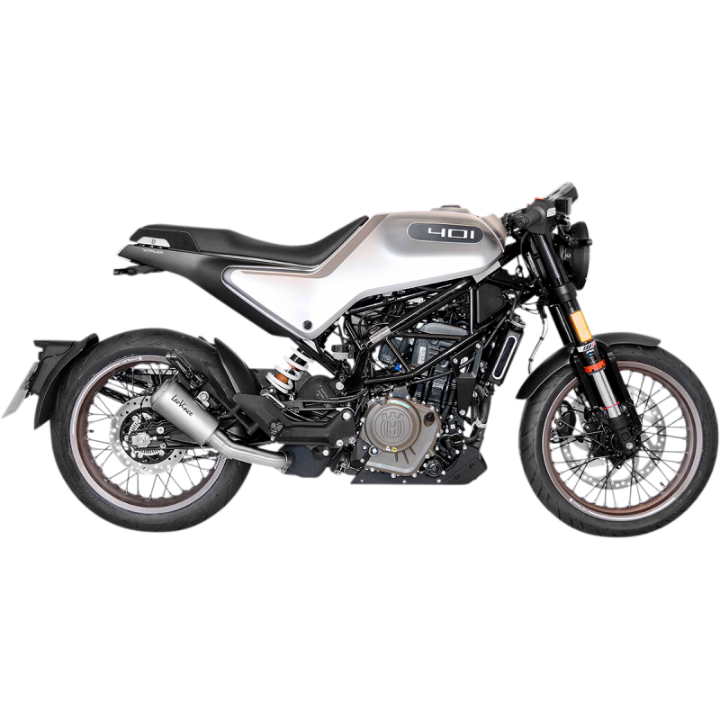 LV-10 Stainless steel Slip-On for HUSQVARNA Svartpilen/Vitpilen 401 20-23