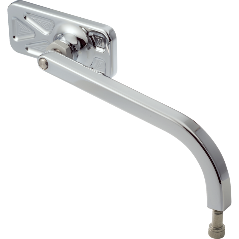 No. 1 Rectangular Mirror - Chrome, right