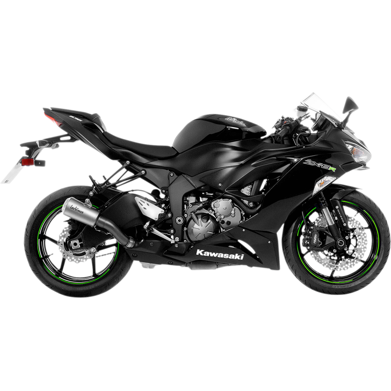 LV-10 Stainless steel Slip-On for KAWASAKI ZX-6R Ninja 09-21