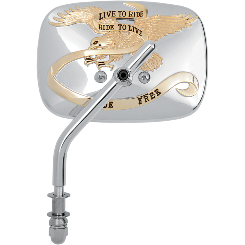 Emgo "Live to Ride" Custom Mirror