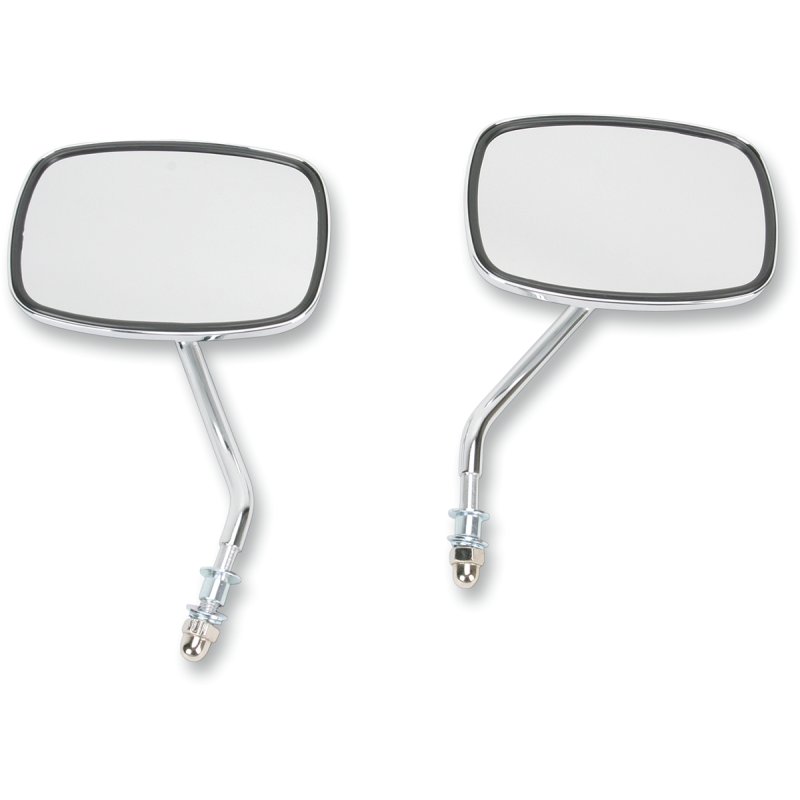 Short Stem Bolt-On Mirror (Pair)