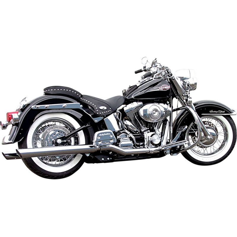Bassani Power Curve True-Dual Crossover Exhaust System for Yamaha Road Star