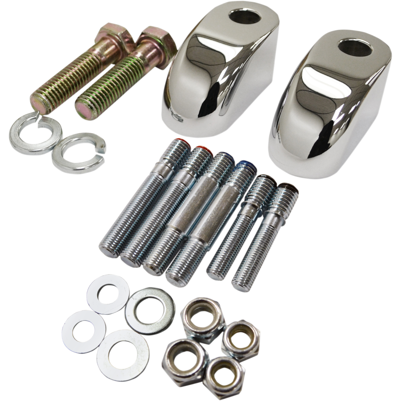 Handlebar Riser Adapters/Extensions - Chrome