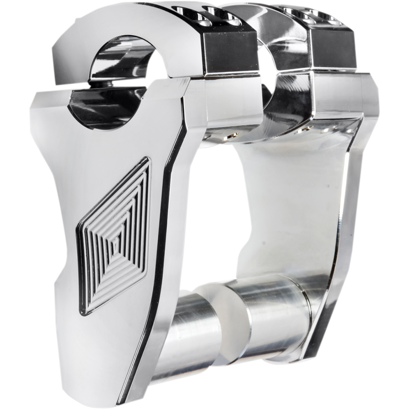 Patriot Series Riser Kit 3" - Chrome