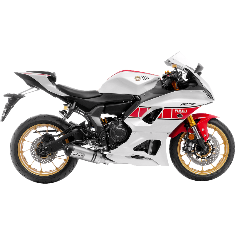 LV ONE EVO Stainless steel Exhaust for YAMAHA MT-07 21-24, XSR700 21-23, YZF-R7 21-23
