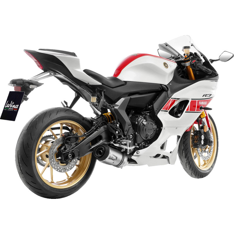 LV ONE EVO Stainless steel Exhaust for YAMAHA MT-07 21-24, XSR700 21-23, YZF-R7 21-23