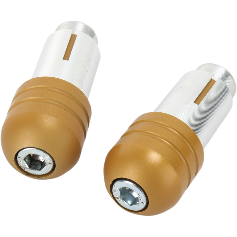 Renthal Handlebar End Plugs, Gold