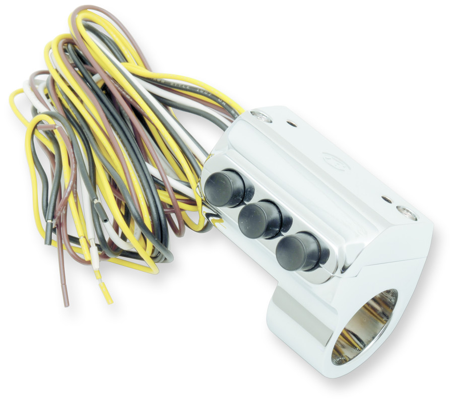 Left Side Housing for Cable Clutch (Chrome)