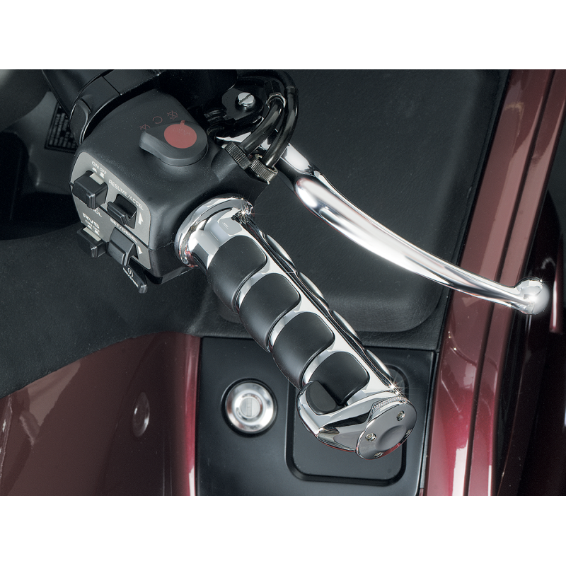 Chrome ISO®-Grips for Honda GL1800 Gold Wing 01-16, Gold Wing F6B 13-18