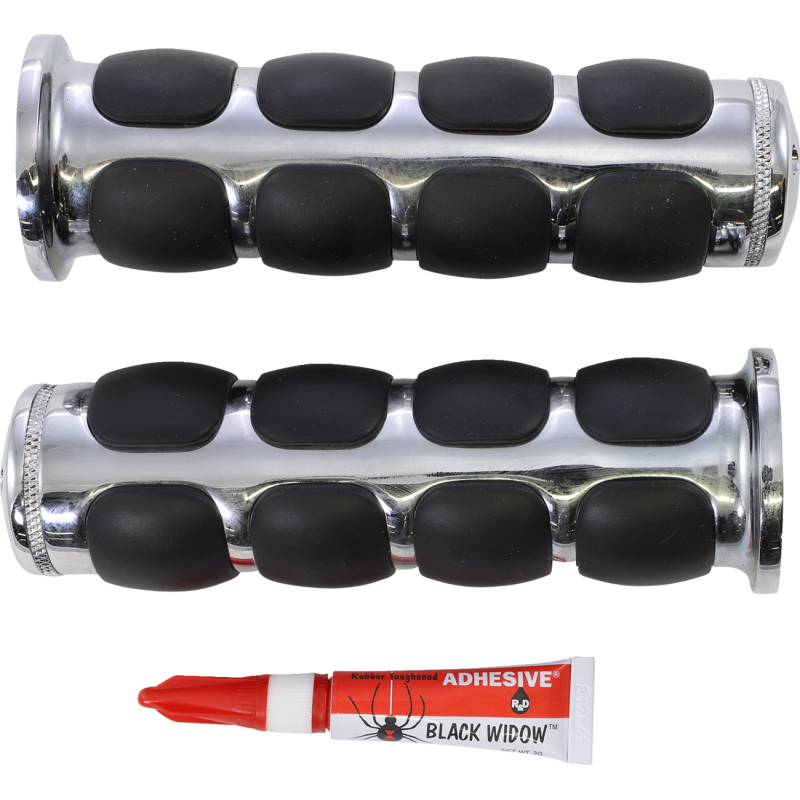 Chrome ISO®-Grips for Honda CMX250 Rebel 99-16