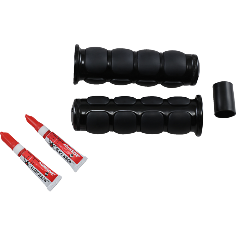Gloss Black ISO®-Grips for Suzuki VL1400 Intruder 95-04