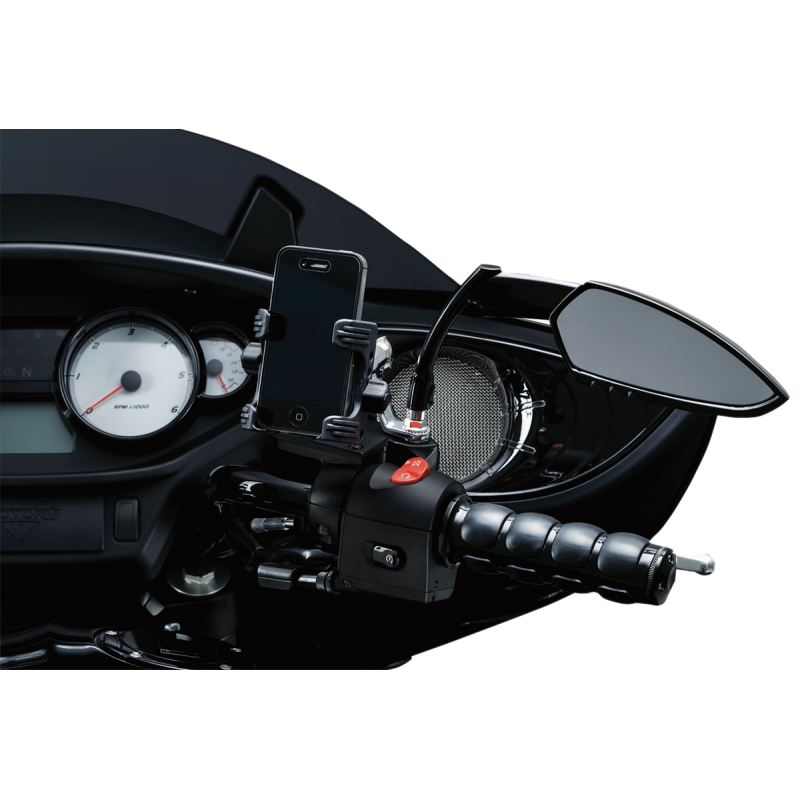 Gloss Black ISO®-Grips for Suzuki VL1400 Intruder 95-04