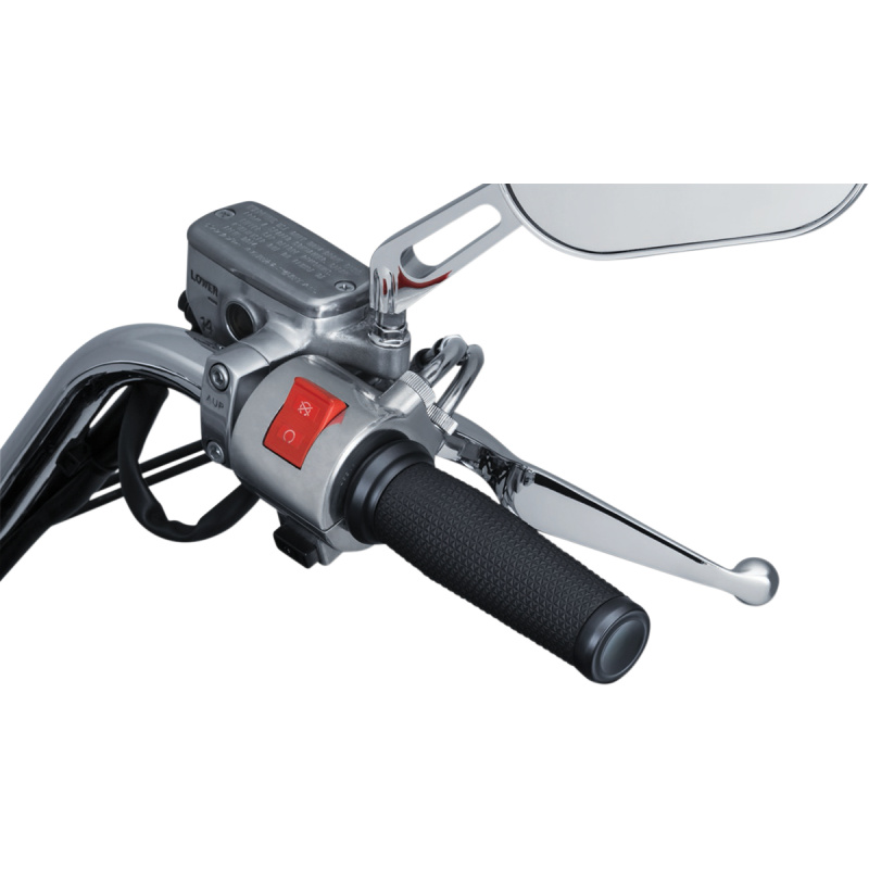 Thresher Grips Satin Black for Yamaha XV1900 Raider/S 08-17