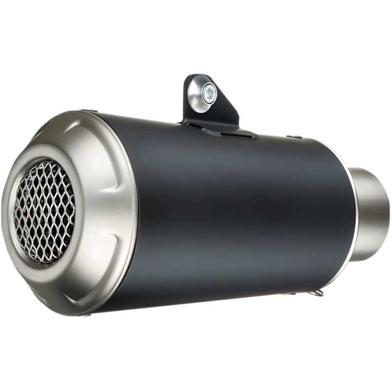 LeoVince LV-10 Black Stainless Steel Slip-On Exhaust