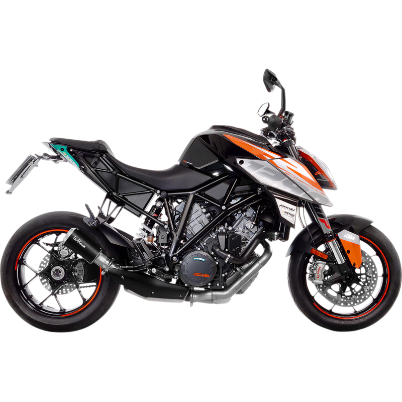 LV-10 Black stainless steel Slip-On for KTM 1290 Super Duke R/GT 17-18