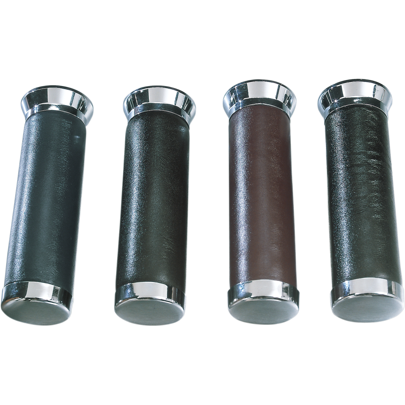 Parts Unlimited Leather-Covered Grips