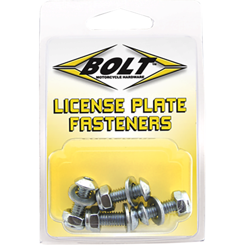 Bolt License Plate Fastener Kit