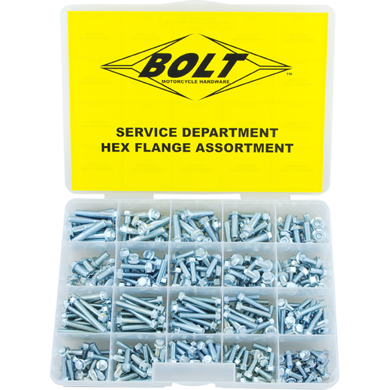 Bolt Flange Bolt Service Department Assortment