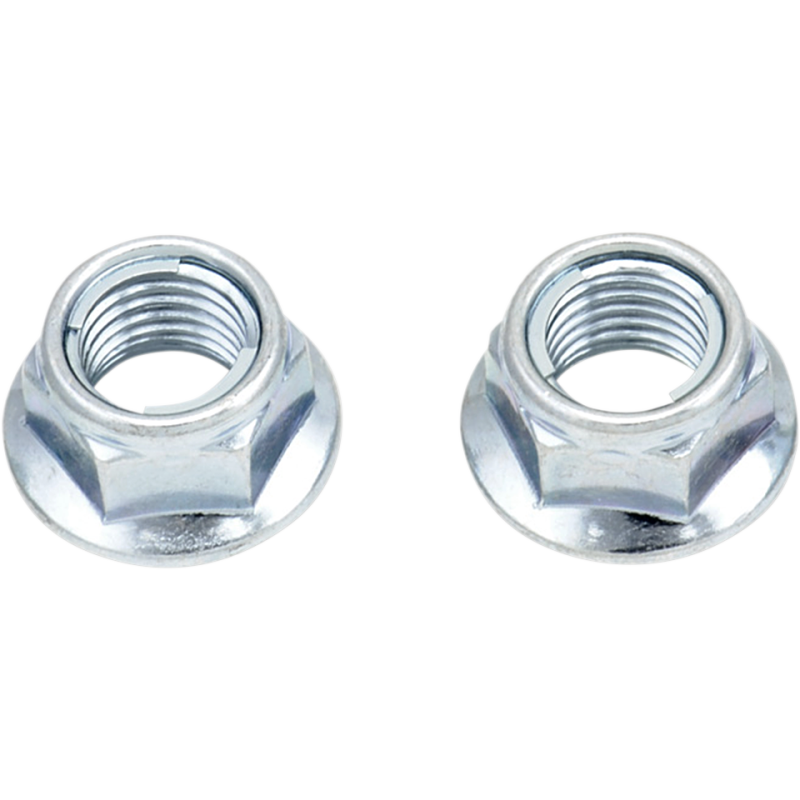 Replacement Hex-Head Flange Fuji Style Metal Locking Nut M10 x 1.25 14 mm
