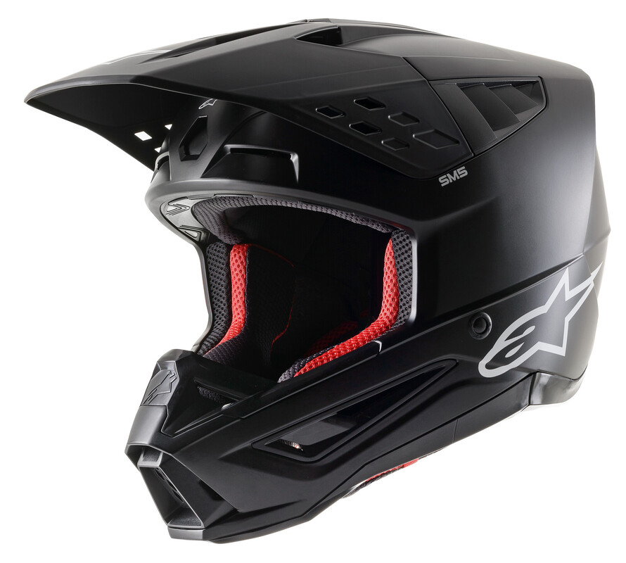 Alpinestars SM-5 Helmet, Black Matte, Size S