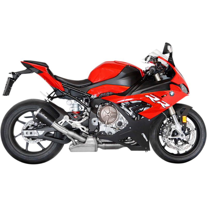 LeoVince LV-10 Black Stainless Steel Slip-On Exhaust