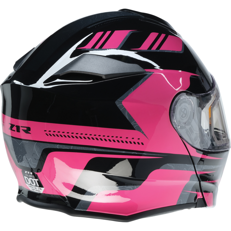 Z1R Solaris 2.0 First Tracks Helmet, Black/Pink, L