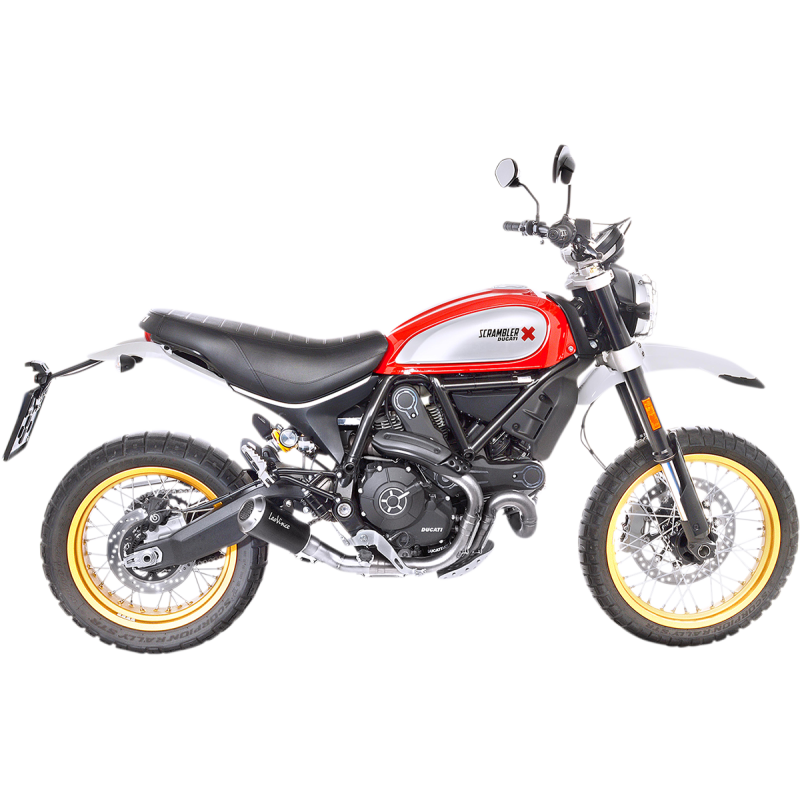 LV-10 Carbon fiber Slip-On for DUCATI Scrambler 800 Desert Sled 17-20