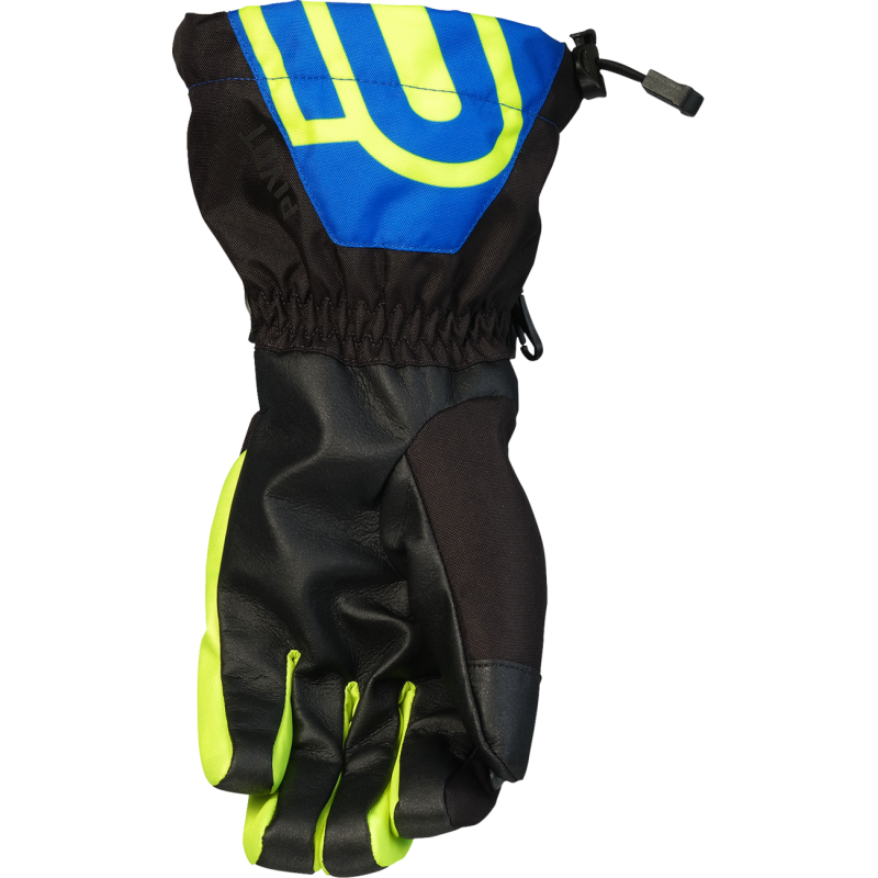 Arctiva Men's Pivot 8 Gloves, Blue/Hi-Viz, Size 2X