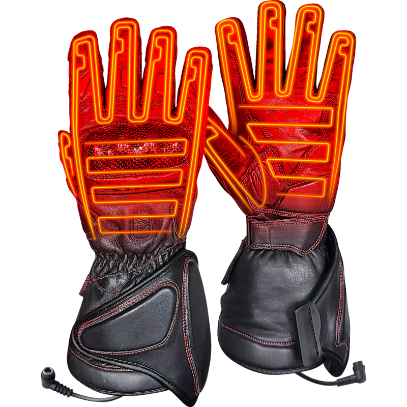 12V Extreme Hard Knuckle Heated Gloves - M