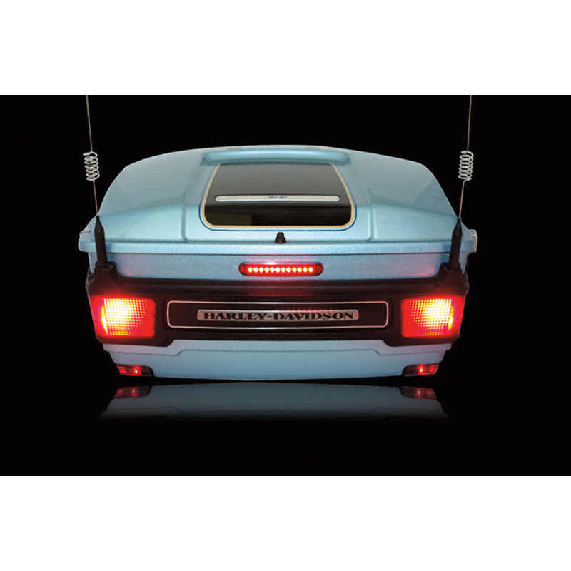 Non-sequential light bar with non-flashing brake alert, red (ea.)