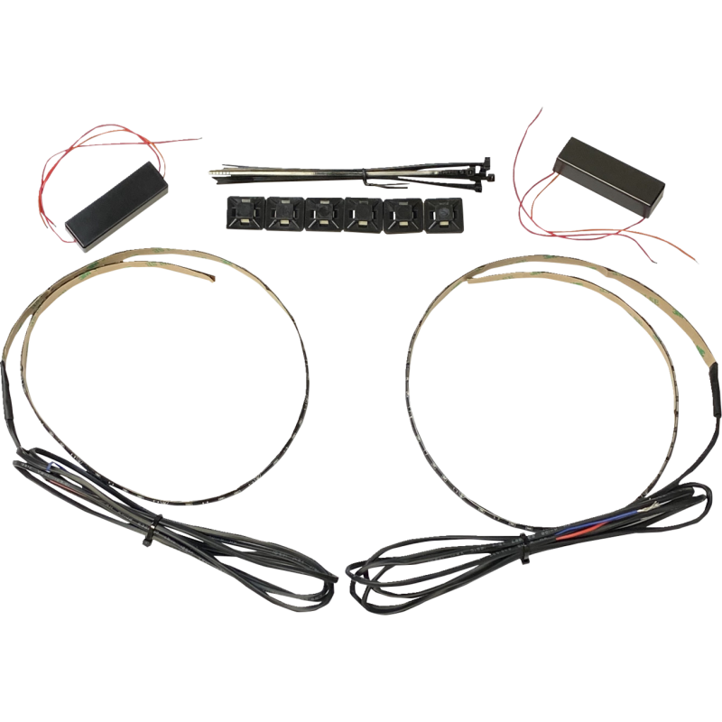 Custom Dynamics Dual Intensity Side Firing Auxiliary LED Strips