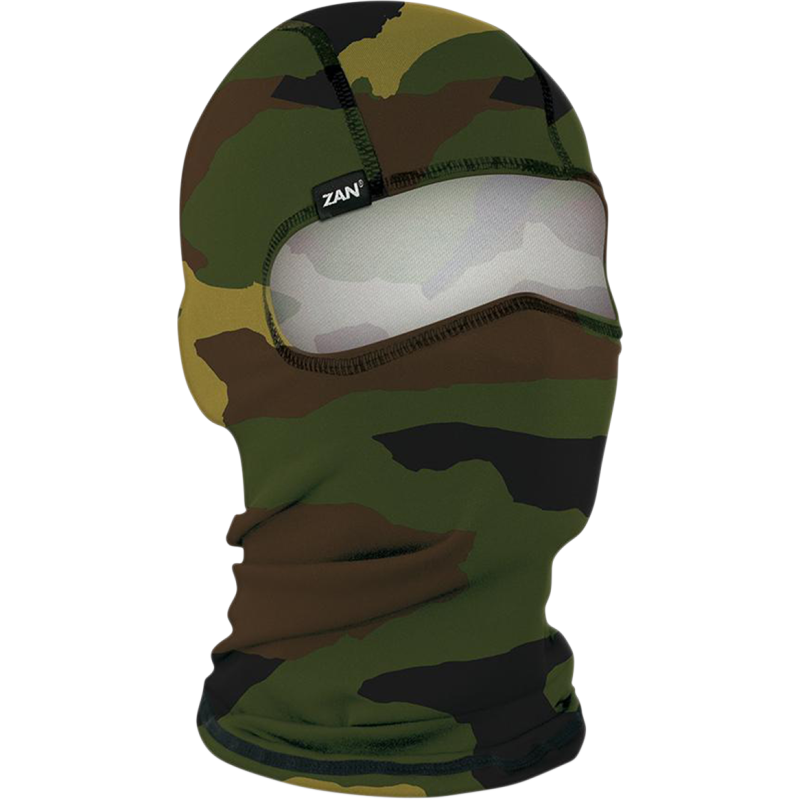 Zan Headgear Polyester Balaclava - Wood Camo