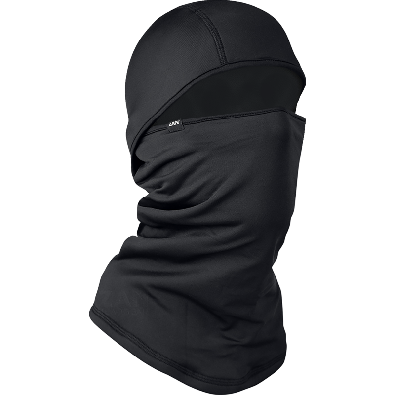 Zan Headgear SportFlex™ Fleece-Lined Convertible Balaclava - Black