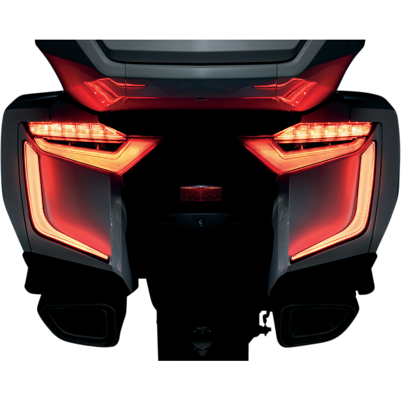 Kuryakyn Omni LED Rear Saddlebag Accents for Honda GL1800 Gold Wing