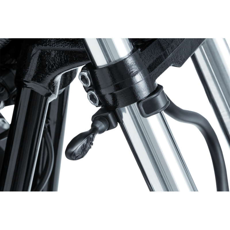 Pipe Wrench Fork Mounts Satin Black