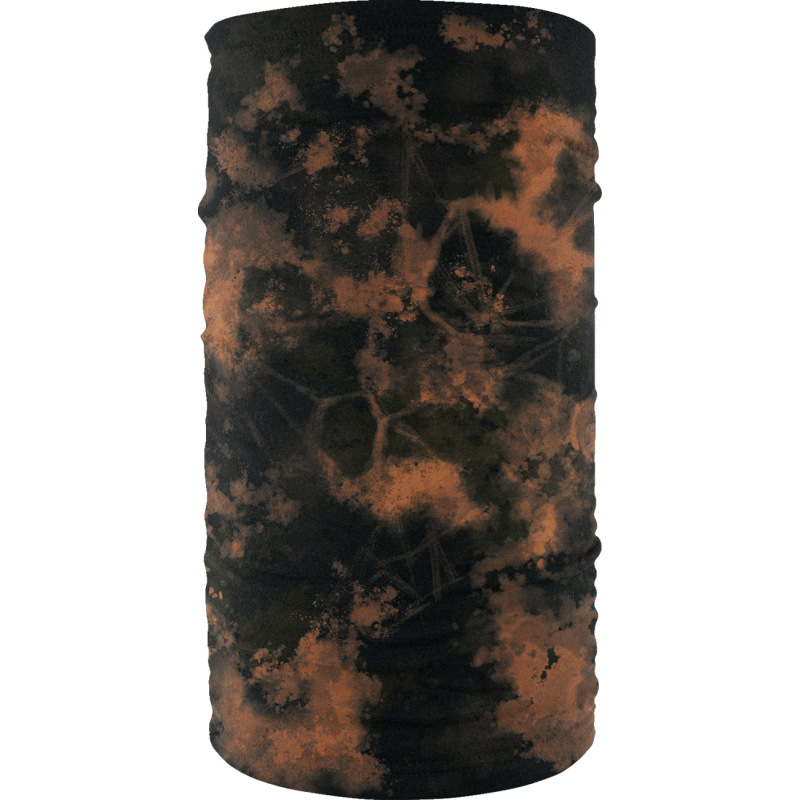 Fleece-Lined Motley Tube - Black & brown