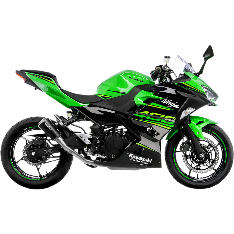 LV-10 Carbon fiber Slip-On for KAWASAKI Ninja 400 18-23/Z400 19-23